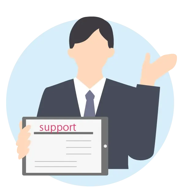 マネージャーのイラスト